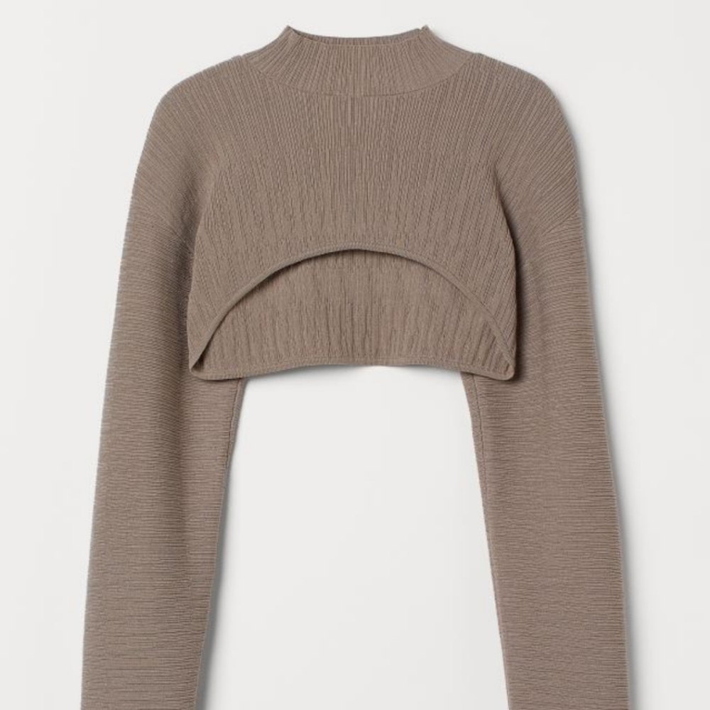 H&M knit bolero top